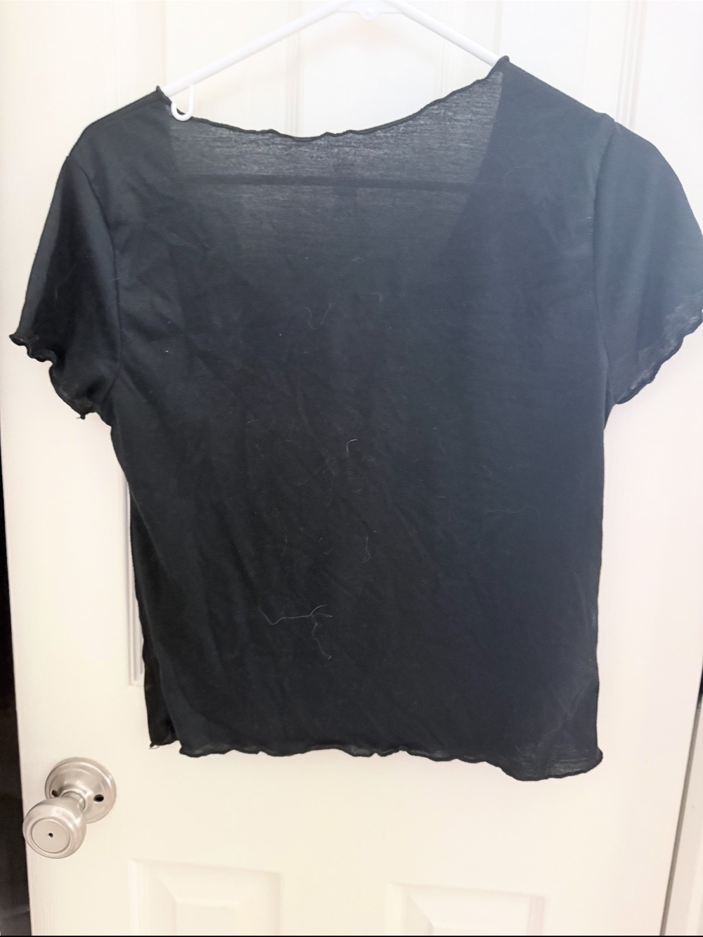 Source Unknown Black Short Sleeve Women's Tee